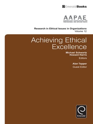 cover image of Research in Ethical Issues in Organizations, Volume 12